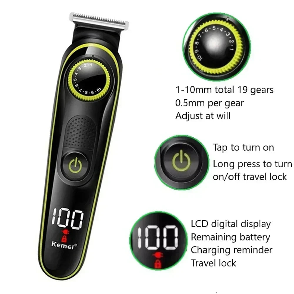 Multifunctional Electric Beard Trimmer